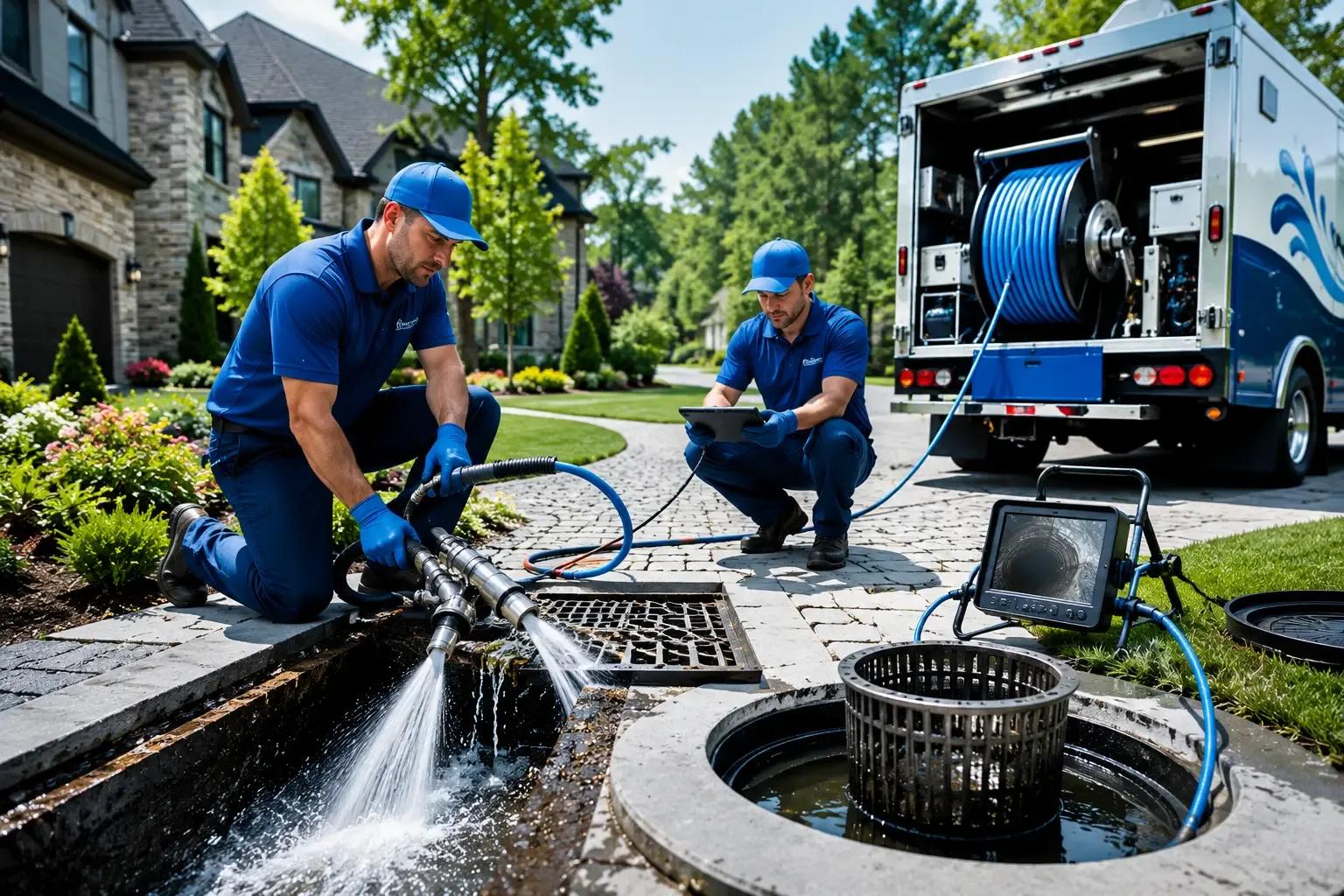 Local outdoor drain cleaning professionals in Free Soil, MI